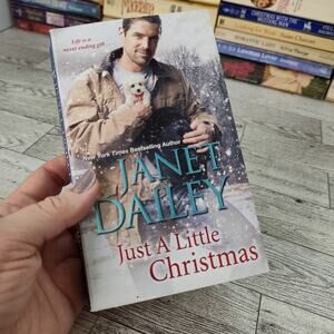 Just a Little Christmas by Janet Dailey 2017 Paperback Romance Zebra 1st Print‎